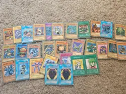 FAKE Vintage Lot of Yu-Gi-Oh Cards Funny Poorly Translated - Black Cows Magician - Image 3