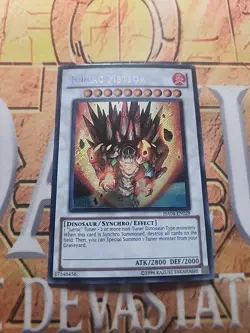 YuGiOh TCG Jurrac Meteor HA04-EN029 Secret Rare Unl. Edition NM - Image 1