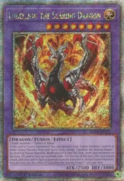 Yugioh! Lubellion the Searing Dragon - BLTR-EN115 - Quarter Century Secret Rare - Image 1