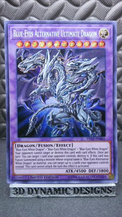 | Yugioh Blue-Eyes Alternative Ultimate Dragon TN19-EN001 Secret 2019 Tin PL | - Image 1