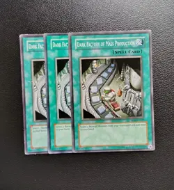 Yu-Gi-Oh - Dark Factory Of Mass Production X3 - Full Playset - Image 1