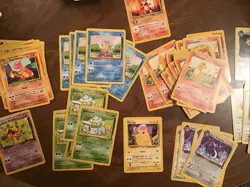 Vintage 1999 Pokemon TCG Trading Cards Collection 500+ Cards WOTC Heavy Play Dmg - Image 3