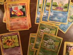 Vintage 1999 Pokemon TCG Trading Cards Collection 500+ Cards WOTC Heavy Play Dmg - Image 4