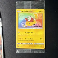 Pokemon Sealed Promo Card Lot Ash’s Pikachu 108 Mimikyu 075 + Meowth 18 WOTC - Image 3