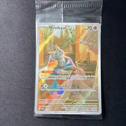 Pokemon Sealed Promo Card Lot Ash’s Pikachu 108 Mimikyu 075 + Meowth 18 WOTC - Image 5