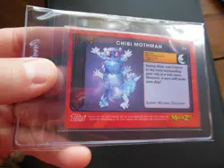 MetaZoo Topps Chrome Chibi Mothman 03/25 Orange Refractor Card - Image 2
