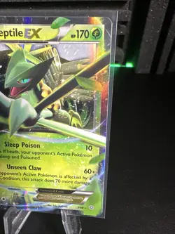 Pokemon TCG Sceptile EX Card Ancient Origins 7/98 Holo Ultra Rare - Image 3