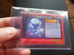 MetaZoo Topps Chrome Chibi Mothman 37/50 Gold Refractor Card - Image 2