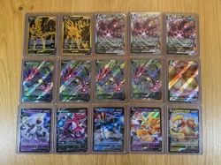 black star promo pokemon Card Lot Of 15 Secret Rare Full Art Sword And Shield - Image 1