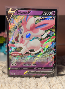 Pokemon Sylveon V SWSH202 SWSH: Sword & Shield Promo Card Holo - Image 2