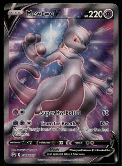 Mewtwo V - SWSH229 Promo Holo NM Pokemon SWSH: Sword & Shield Promo Cards - Image 1