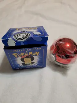Pokemon POLIWHIRL 23K Gold Plated Trading Card 1999 Burger King Promo SEALED - Image 1