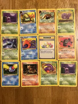 Pokemon TCG Fossil Unlimited Lot Of 18 Cards - Image 1