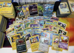 1000+ Pokemon Card Mystery FIRE Lot W/ Holos, Rev Holo & EX/V🔥lot#4 - Image 2