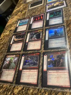 LOTR Lord Of The Rings Fellowship Of The Ring Lot Cards 27 Foil Card Lot - Image 3