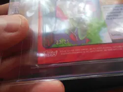 MetaZoo Topps Chrome Jersey Devil 23/25 Orange Refractor Card - Image 3