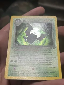 DARK GOLBAT Pokemon Card - WOTC - 1st Edition - Team Rocket - 7/82 - Holo NM-M - Image 2