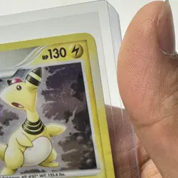 Pokemon Ampharos LV.52 Holographic Rare 1/132 Secret Wonders 2007 DP TCG Card - Image 3