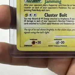 Pokemon Ampharos LV.52 Holographic Rare 1/132 Secret Wonders 2007 DP TCG Card - Image 5