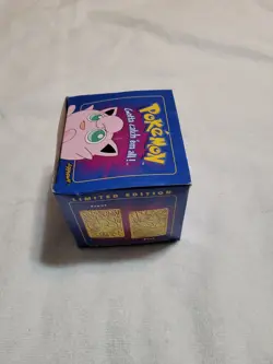 Pokemon JIGGLYPUFF 23K Gold Plated Trading Card 1999 Burger King NEW SEALED - Image 4