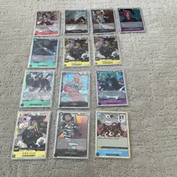 Lot of (13 Rare R All HOLO FOILS One Piece TCG Cards NM Free Shipping - Image 1