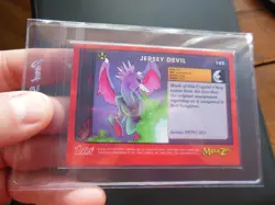 MetaZoo Topps Chrome Jersey Devil 29/50 Gold Refractor Card - Image 2