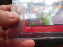 MetaZoo Topps Chrome Jersey Devil 29/50 Gold Refractor Card - Image 3
