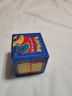 23K Gold Plated CHARIZARD Trading Card 1999 Burger King Pokemon Ball NEW SEALED - Image 4