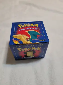 23K Gold Plated CHARIZARD Trading Card 1999 Burger King Pokemon Ball NEW SEALED - Image 5