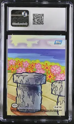 MINT 9 LUGIA & PIKACHU 4 of 10 TOPPS MOVIE POKEMON 2000 STICKER CARD - Image 3