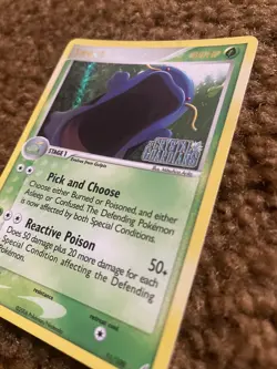 Swalot 11/100 Stamped Reverse Holo EX Crystal Guardians Pokemon TCG 2004 Card - Image 5