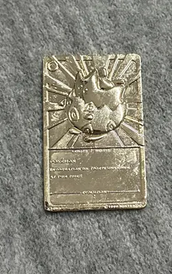 Genetic Pokemon Evolution Togepi 23K Gold Card in case "1999" - COA - Image 2