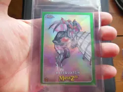 MetaZoo Topps Chrome Batsquatch 17/99 Green Refractor Card - Image 1