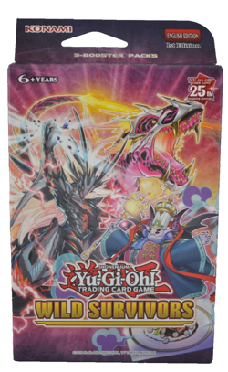 Yu-Gi-Oh 1st Edition Wild Survivors Tuck Box ENG Trading Card Game 3 Booster - Image 1