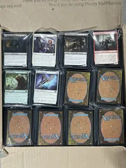 7,000 Magic The Gathering MTG Bulk Lot 21 Lbs Cards C U No Land Tokens Pounds - Image 1