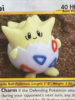 TOGEPI ( 56/105 ) ) Non Holo 1999-2000 Pokemon / Nintendo Card - Image 2