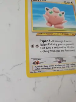 Jigglypuff 44/105 Unlimited Pokemon Neo Destiny Card LP - Image 3