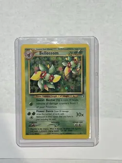 Pokemon TCG Bellossom Neo Genesis Holo Unlimited Rare Card 3/111 - Image 3
