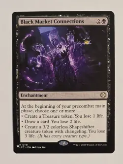 Black Market Connections R0181 Regular The List Reprints Magic the Gathering NM - Image 1