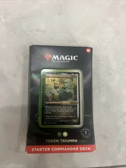 Magic the Gathering (MTG) Token Triumph Starter Commander Deck (Sealed) - Image 1