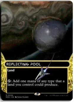 Reflecting Pool (0036) (Borderless) Mythic Near Mint or Better - Image 1