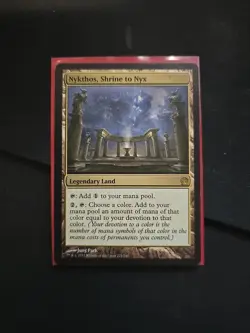 Nykthos, Shrine to NYX Theros MTG Magic the Gathering Rare Land - Image 1