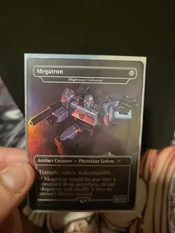 Megatron Blightsteel Colossus Secret Lair Drop Foil Near Mint - Image 3