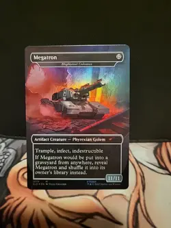 Megatron Blightsteel Colossus Secret Lair Drop Foil Near Mint - Image 4