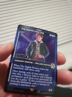 The Eighth Doctor (Showcase) Universes Beyond: Doctor Who Foil - Image 2