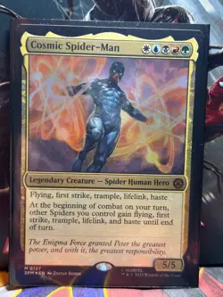Cosmic Spider-Man Foil Spider-Man Gem Mint MTG - Image 1