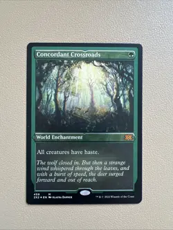 Concordant crossroads (foil etched) - English - MTG 2X2 - NM - Image 1