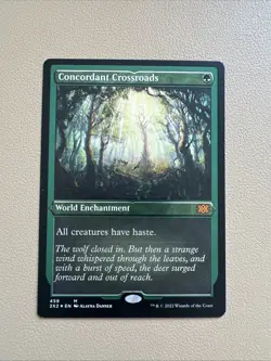 Concordant crossroads (foil etched) - English - MTG 2X2 - NM - Image 2
