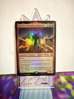 Electro, Assaulting Battery Marvel's Spider-Man Foil - Image 1