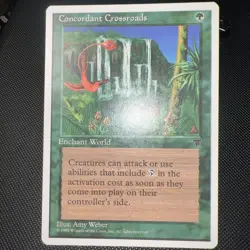 Concordant Crossroads [Chronicles] Magic MTG - Image 1